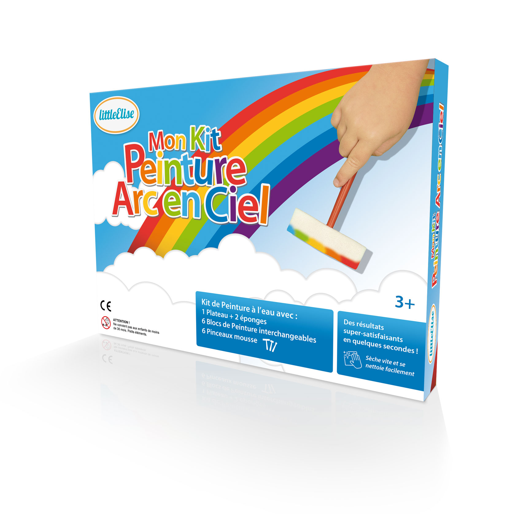 Kit créatif activités manuelles pour enfant - Arc-en-ciel - Kit