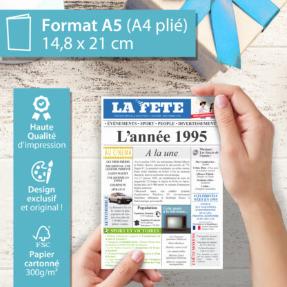 Carte 30 ans originale année 1995