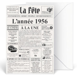 Carte 70 ans